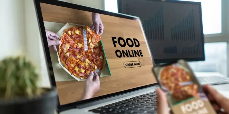 Online food ordering software