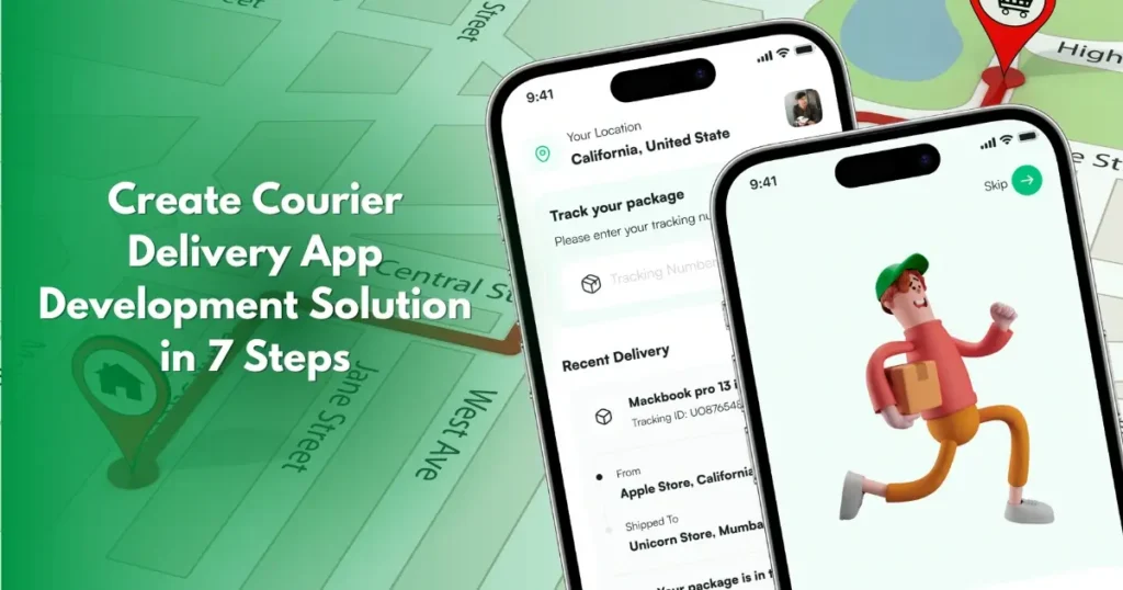 Courier Delivery App Development